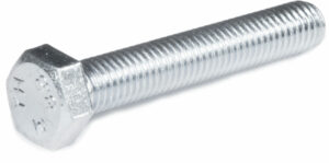 Skrutka DIN933 pevnostná tr. 8.8 ZN, 5ks, M8x80, EXTOL PREMIUM