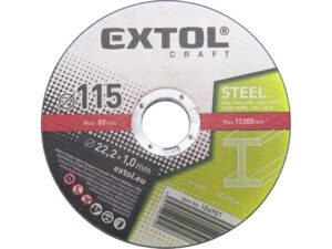 Kotúč rezný na kov 5ks, 115x1,0mm, EXTOL CRAFT