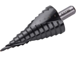 Vrták stupňovitý kobaltový, ø4-39mm / 3mm, 13 priemerov, HSS-Co5, EXTOL INDUSTRIAL